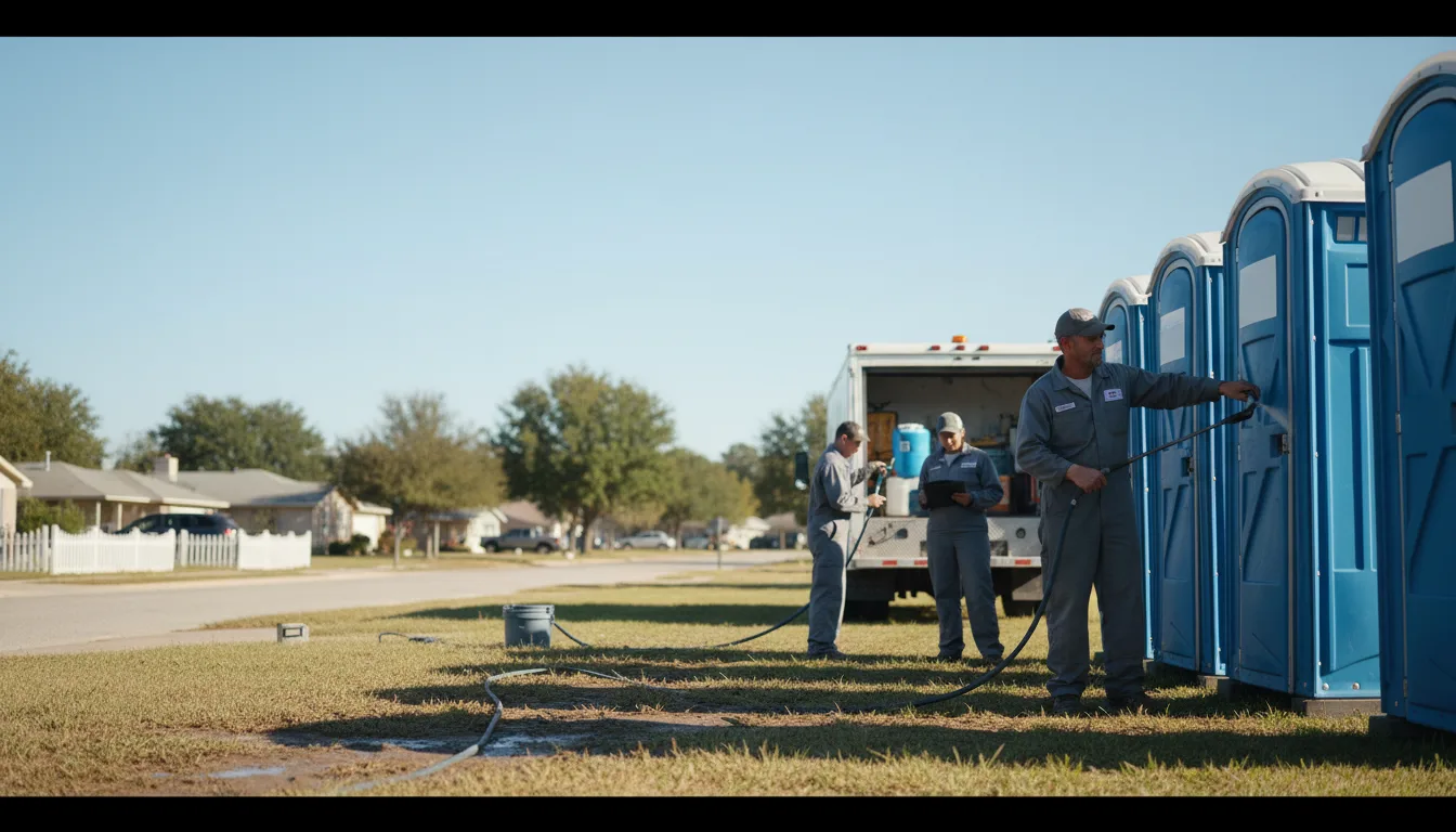 Long-Term Portable Toilet Rental in Holloway, OH near me